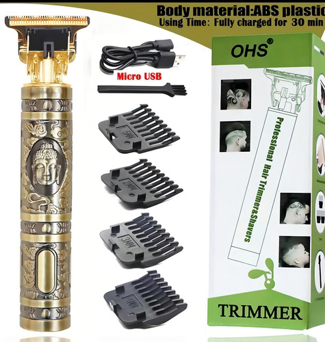 Barbeador Profissional Vintage T9 Buda Trimmer