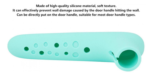 Manija De Puerta De Silicona Cubierta Protectora 2pcs Manija