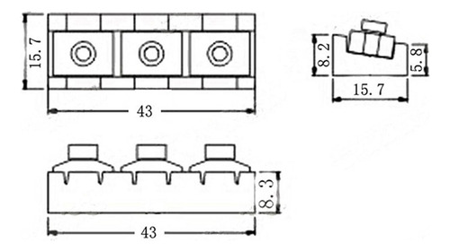 2 Tuerca De Bloqueo De Guitarra De 43 Mm Compatible Con