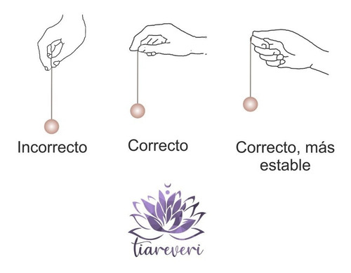 Péndulo Espiral Oro Dorado + Instructivo/ Reiki/ Radiestesia