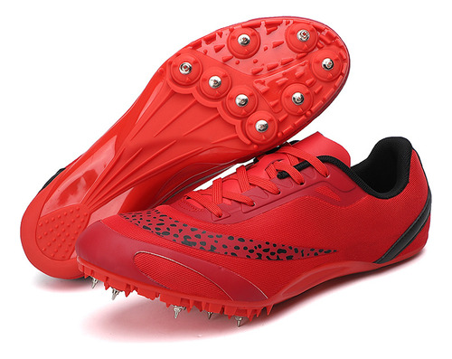 Zapatos De Clavos De Atletismo Transpirables Y Ligeros