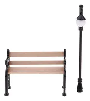 Comprar Modelismo Banco De Accesorios De Jardín Decoraciones De