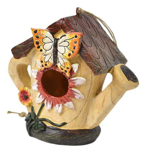 Casa De Pájaros Colgantes Para La 16 Cm X 9 Cm X 15 Cm