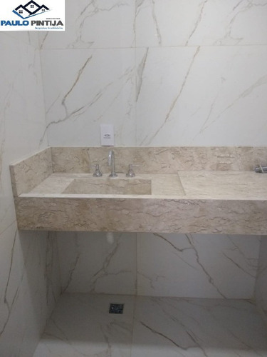 Imagem 23 de 30 de Linda Casa Com 3 Suítes, Escritório E Piscina No Condomínio Laguna - Ca04493 - 70264079