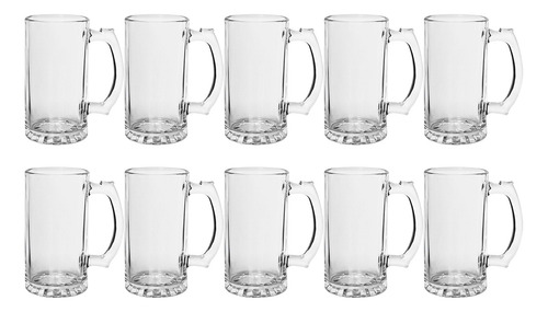 Caneca De Vidro Grosso Chopp Ideal Para Apreciadores Cerveja