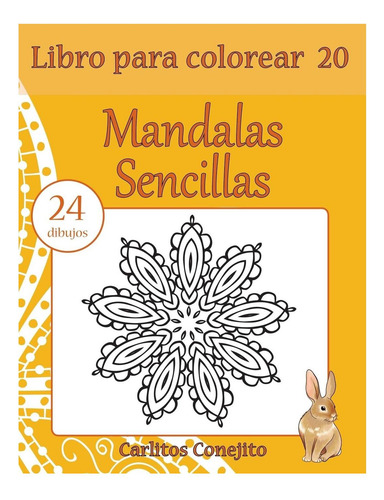Livro: Livro De Colorir Simple Mandalas: 24 Desenhos