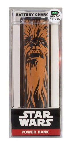 Bateria Externa Portatil Star Wars Chewbacca 2600 Mah Tribe
