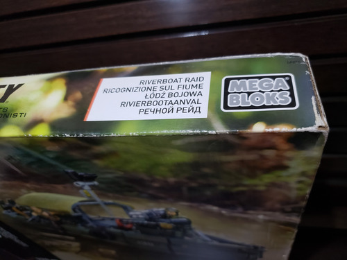 Mega Bloks Call Of Duty Riverboat - Barco Bote Rio 320 Call Of Duty (Usado)