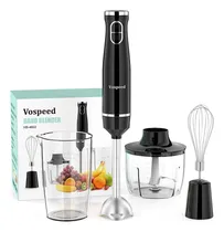 Comprar Batidora De Inmersión, Vospeed 1000 W Batidora De Mano 4 ...