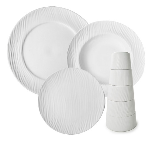 Set X 23 Combo Vajilla Porcelana C/ Dips Germer Dunas