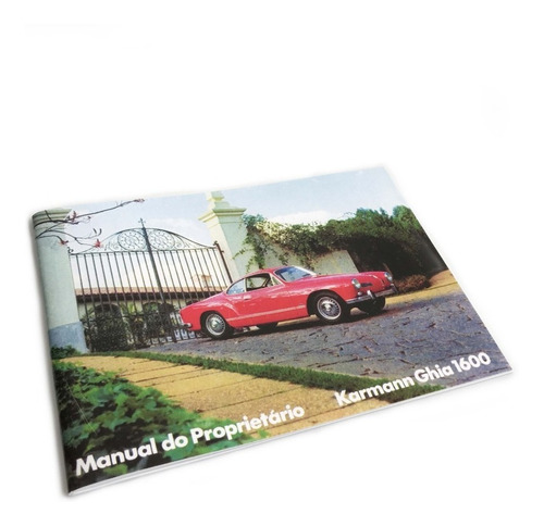 Manual Do Proprietário Karmann Ghia 1971  + Brinde
