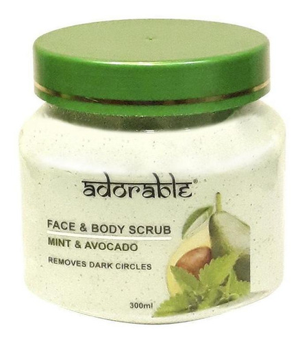 Adorable Exfoliante Cuerpo Y Rostro Menta-palta 300 Ml