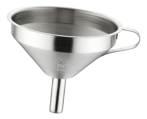 2 Embudo De Cocina De Acero Inoxidable 304 Con Colador,