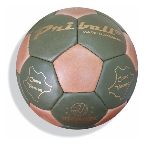 Pelota Futbol Nº5 Cuero Vacuno Original