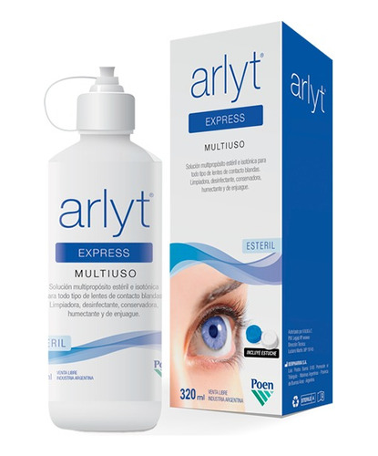 Arlyt® Express X 360ml Líquido Multiuso | Lentes De Contacto