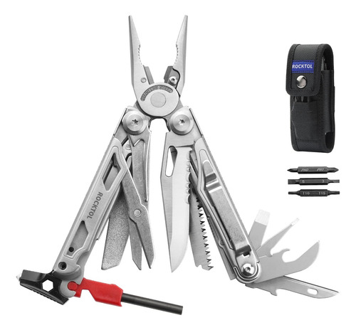 Multitool Pliers, 22 In 1 Stainless Steel Multi Tool