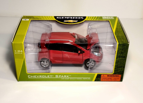 Chevrolet Spark Gt Norscot Escala 1:24 Rojo