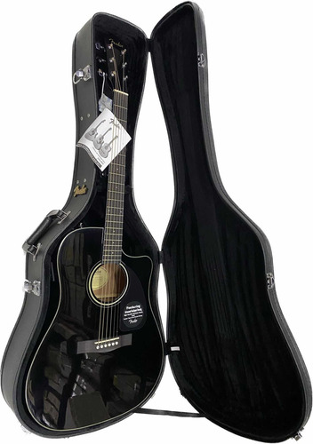 Violão Fender Dreadnought Cd-60 Cutaway Elétrico C/ Case