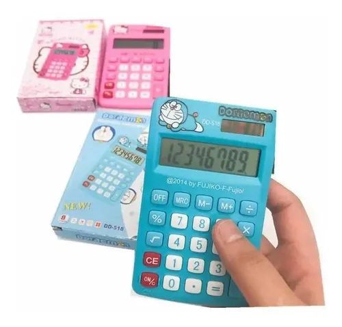 Calculadora Pequeña Hello Kitty O Gato Cósmico