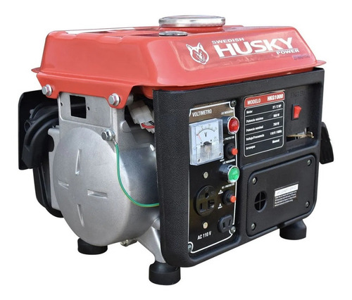 Imagen 5 de 6 de Generador Planta De Luz Portatil Husky 700/900 Watts 2 Hp