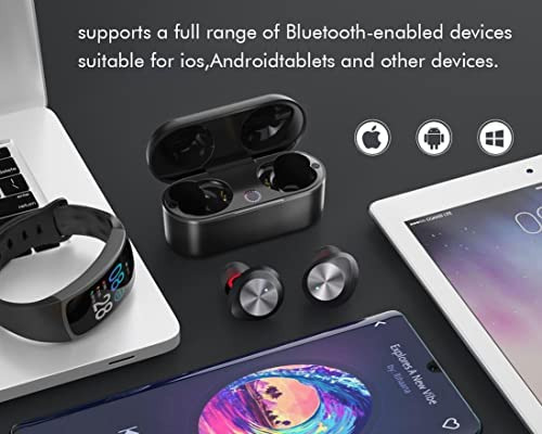 Loluka Auriculares Para Dormir Auriculares Invisibles Con Bl