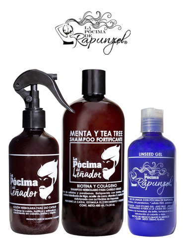 Kit Shampoo De La Pócima De Rapunzel -anticaída