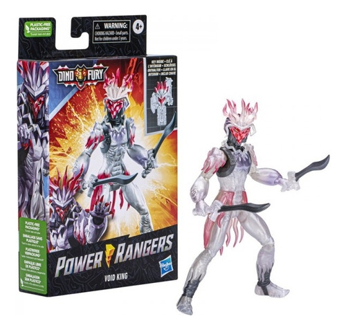 Figura De Acción Power Rangers Dino Fury Void King Hasbro