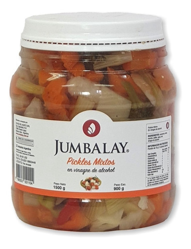 Pickles  En Vinagre X 1 Kg (escurrido)ventas X Mayor Y Menor