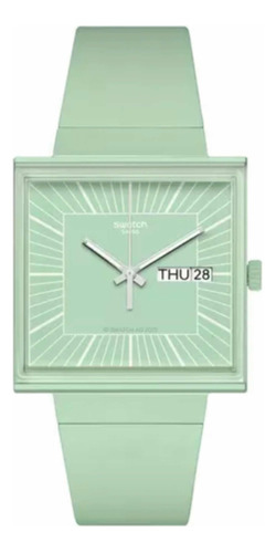 Reloj Swatch What If...mint? De Silicona So34g701