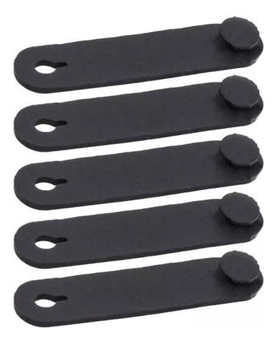 2 X 5 Piezas Correas De Cable De Silicona Bridas Para