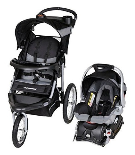 Baby Trend Expedition White Sistema Viaje Coche Silla Carro