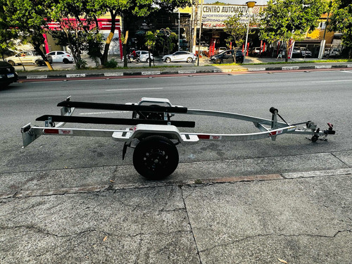 Carretinha Usada Emplacada Para Jet Ski - Galvanizada