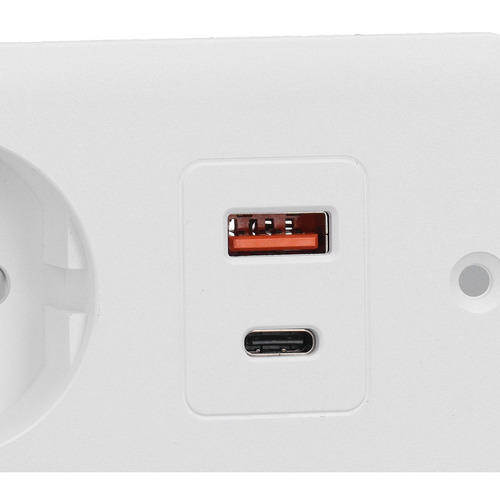 Toma De Corriente, Puerto Usb Empotrado, 2 Salidas Pd20w C A