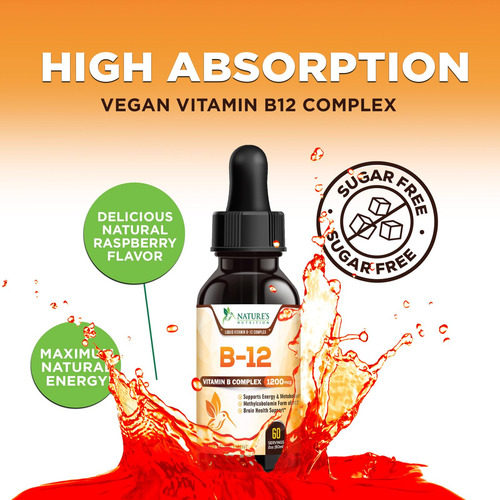 Suplemento Vitamínico Que Contiene Vitamina B-12 B Vegana De