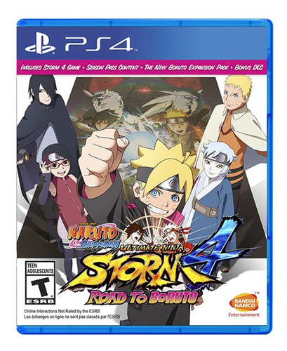 Naruto Shippuden: Storm 4 Road To Boruto (dlc) - Ps4 Físico!