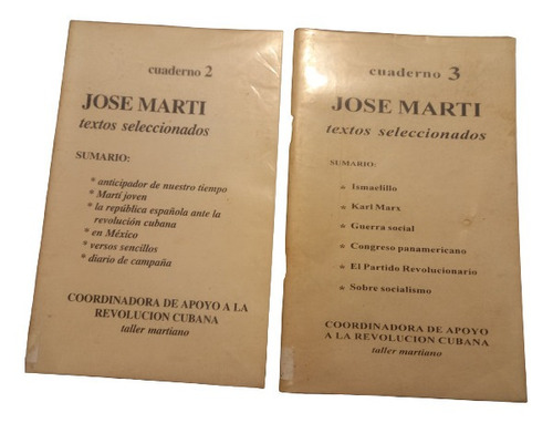 José Marti. Textos Seleccionados (2 Vol.) 