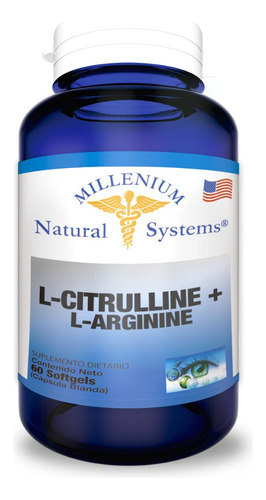 L-citrulina L-arginina 60 Serv.