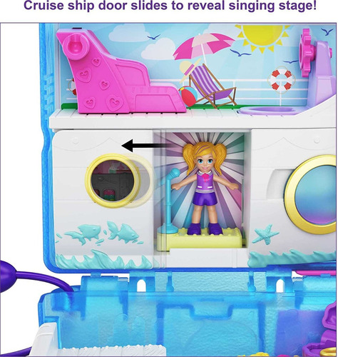 Polly Pocket Sweet Sail Crucero Estuche Paleta