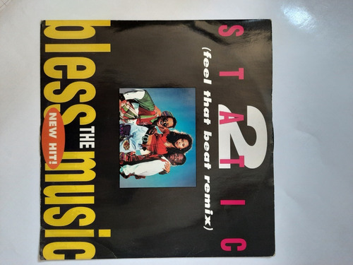 2 Static Bless The Music Feel That Beat Remix Vinilo  Maxi