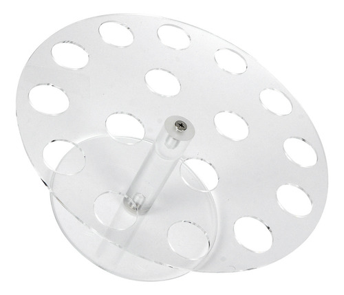 Expositor Para Helados De Acrílico Transparente Con Soporte