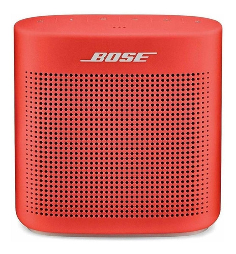 Bocina Bose SoundLink Color II portátil con bluetooth waterproof coral red 