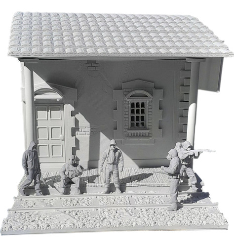 Diorama Estación 1:35 Inspirado En El Eternauta