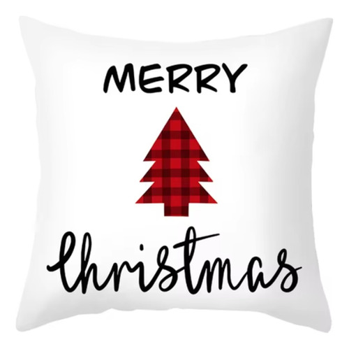 Kit 3pz Funda De Almohada Para Decoración De Navidad 45x45