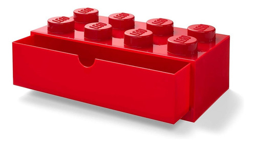 Lego Contenedor Cajon Desk 8 Bloque Apilable De Escritorio