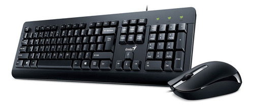 Kit Combo Teclado Y Mouse Km-160 Cableado