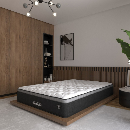 Colchón King Size Therapedic Resortes Royal Ortopedic Foam