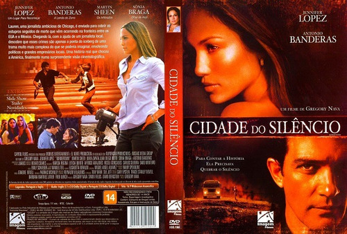 Dvd Cidade Do Silencio Com Jennifer Lopes E Antonio Banderas