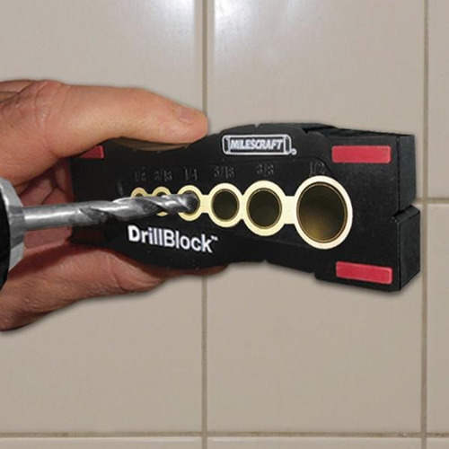 Imagen 3 de 3 de Drillblock Guía Para Taladrar Recto Carpintería