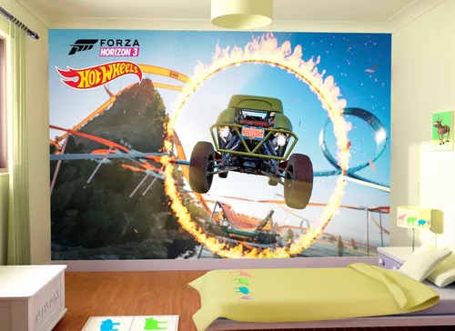 Pista de parede hot wheels