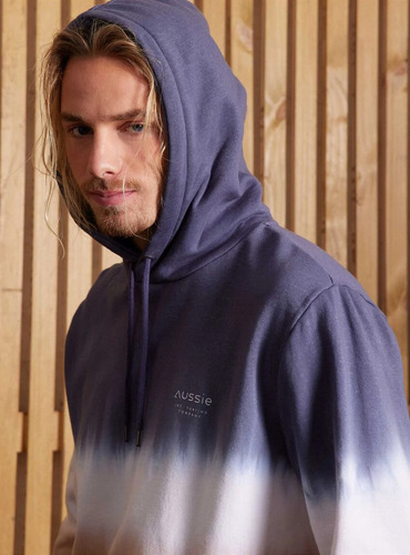 Polerón Aussie Tie Dye Lavado Dip Due De Hombre Algodón